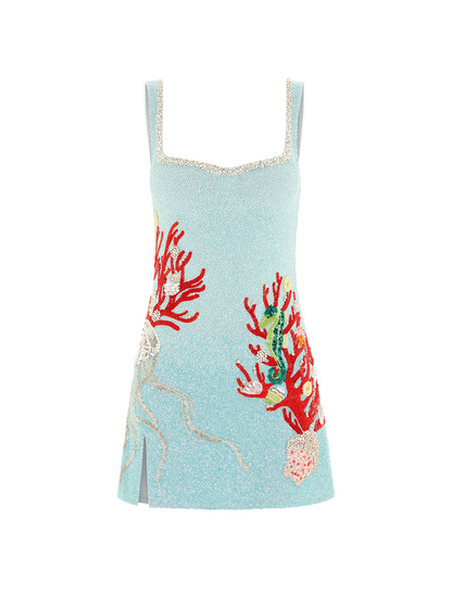 Into The Ocean Mini Dress